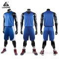 Wholesale Basketball Reversible Men Basketball Uniform